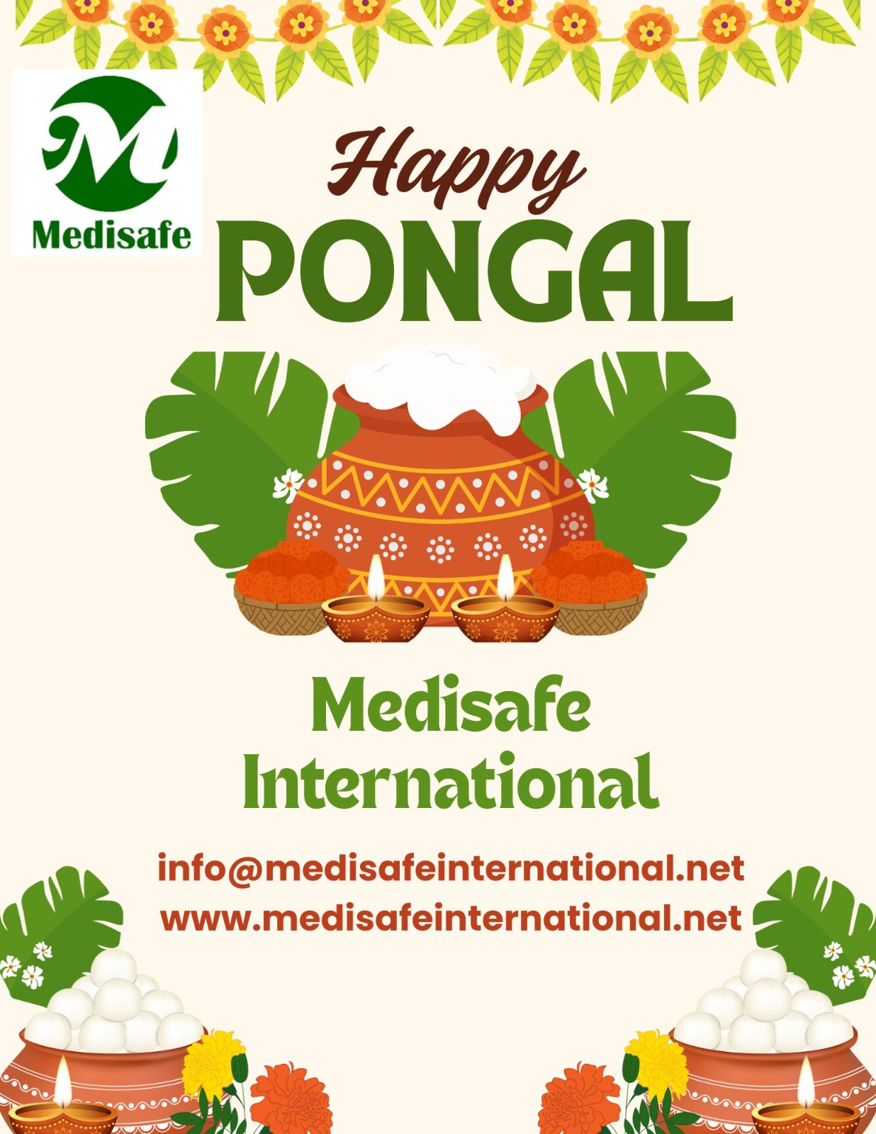 Celebrating the Spirit of Pongal - Wishes from Medisafe International