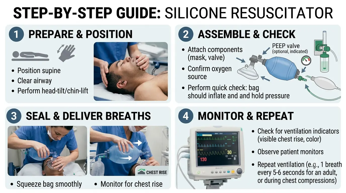 Instruction for Use - Silicone Resuscitator