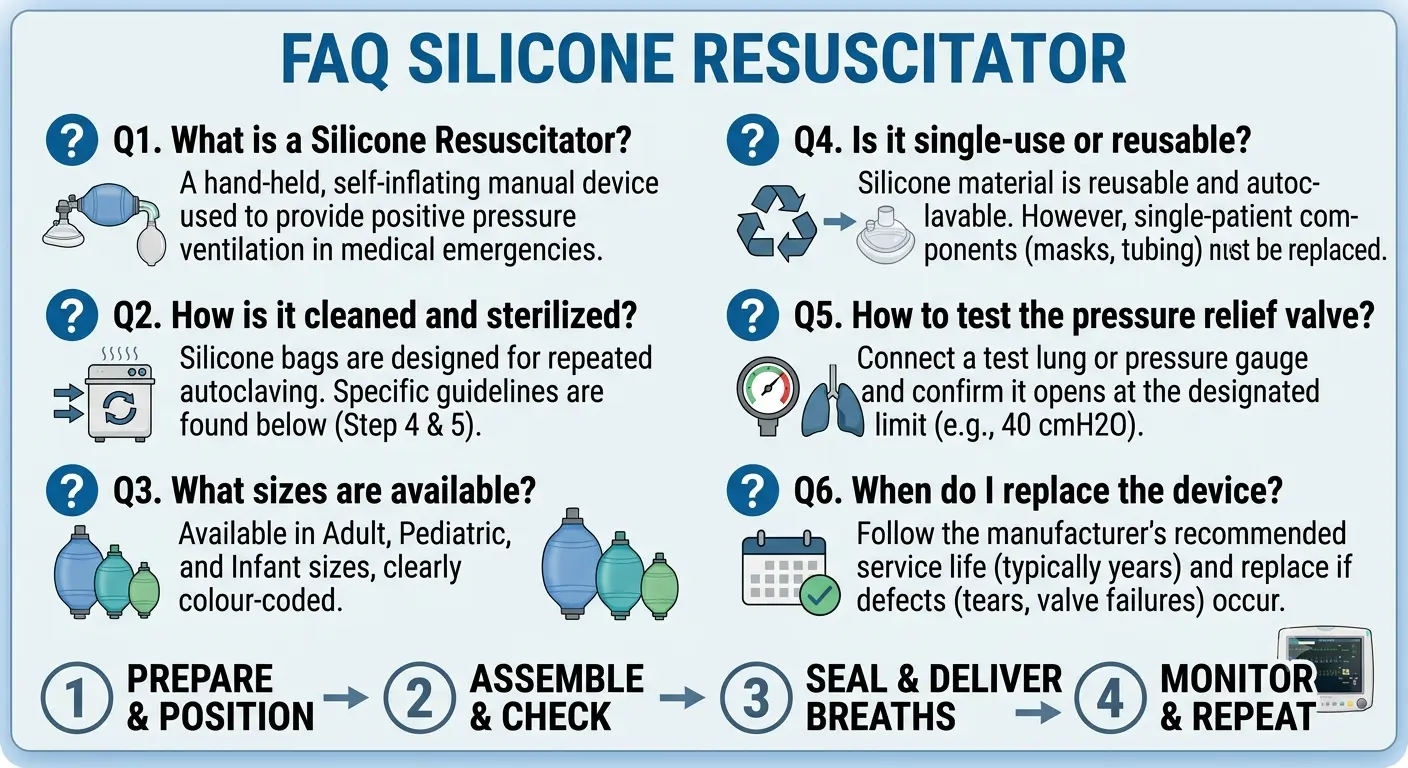 FAQ ! Silcone Resuscitator ! Medisafe International