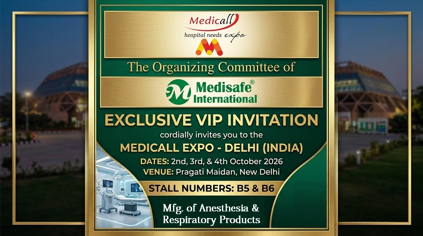 Medicall Delhi Expo 2026 | Oct 2–4 | Pragati Maidan ! Medisafe International