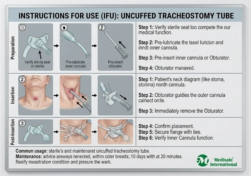 IFU ! Tracheostomy Tube Uncuffed