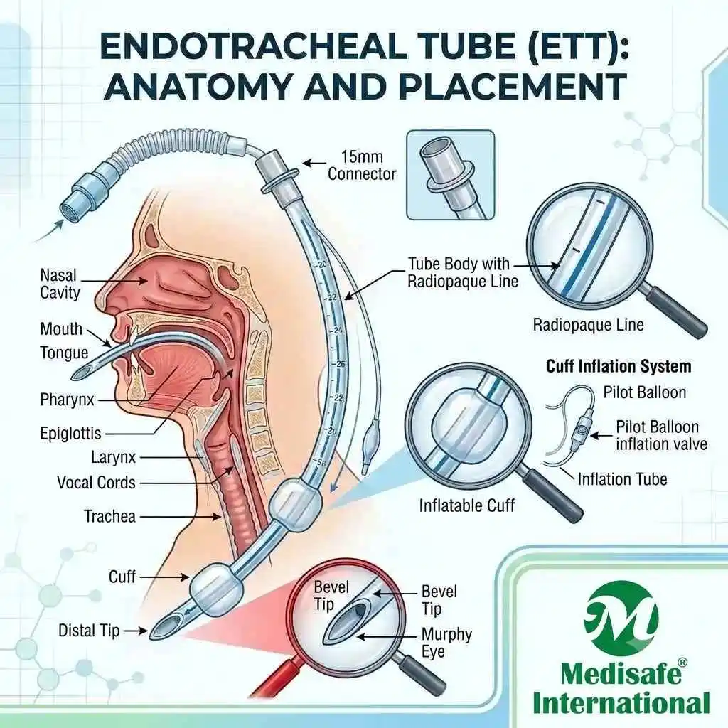 Endotracheal Tube ! Cuffed ! Uncuffed ! Medisafe International